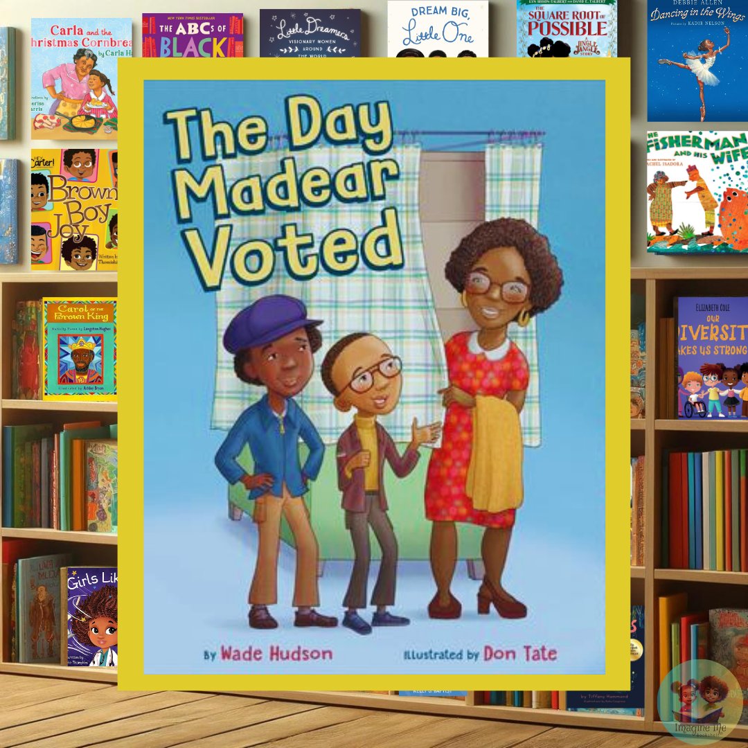 🌟 Book Spotlight: "The Day Madear Voted" 🌟
Follow Madear’s inspiring journey as she makes history with her first vote. This beautifully illustrated book is a powerful reminder of the strength we all possess and the importance of making our voices heard.  #RepresentationMatters