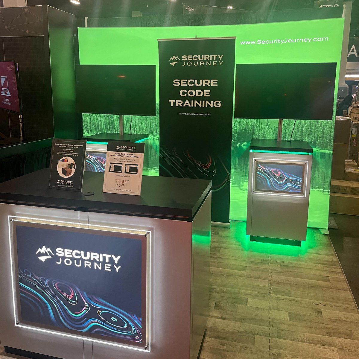SecurityJourney's tweet image. 🚀 We're all set and ready for #BlackHat2024 in Las Vegas!
Visit us at Booth #4525 for our secure code tournament. Test your skills, win prizes, and chat all things AppSec! 🏆💻
👉 See you at Booth #4525! 👋
@BlackHatEvents #cybersecurity #codingtournament #appsec