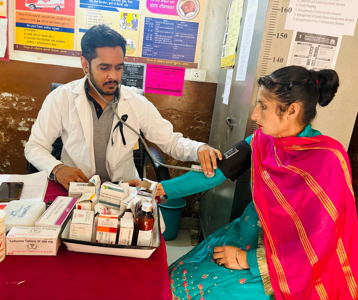 <a href="/MoHFW_INDIA/">Ministry of Health</a> <a href="/JPNadda/">Jagat Prakash Nadda</a> <a href="/HWCPunjab/">Health & Wellness Centers, Punjab</a> <a href="/KatakwalSaurav/">Saurav Katakwal </a> <a href="/Prafull74918876/">Prafull Kumar</a> <a href="/Opnandiwal/">O.p. Nandiwal 🇮🇳</a> <a href="/ANCHALKAMBOJ20/">ANCHAL KAMBOJ</a> <a href="/mansukhmandviya/">Dr Mansukh Mandaviya</a> <a href="/BJPPunjab/">BJP Punjab</a> @SunilJakharBJP