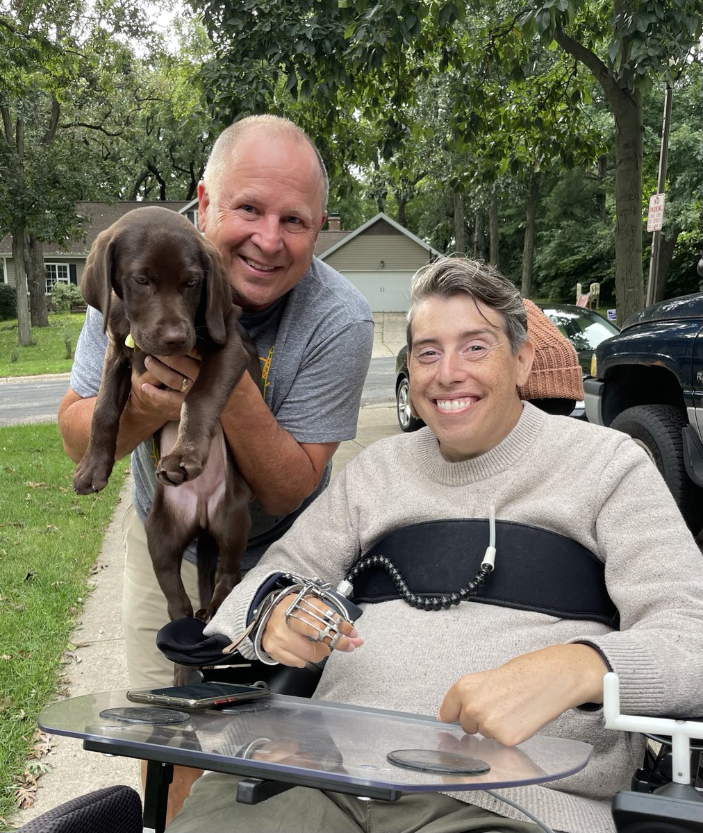 I met Michael and Grizzly in Sun Prairie yesterday! Michael told me about how public school class sizes have ballooned since Act 10 weakened the teachers' unions. If elected, I will work to make sure educators like Michael can advocate for better classroom conditions.