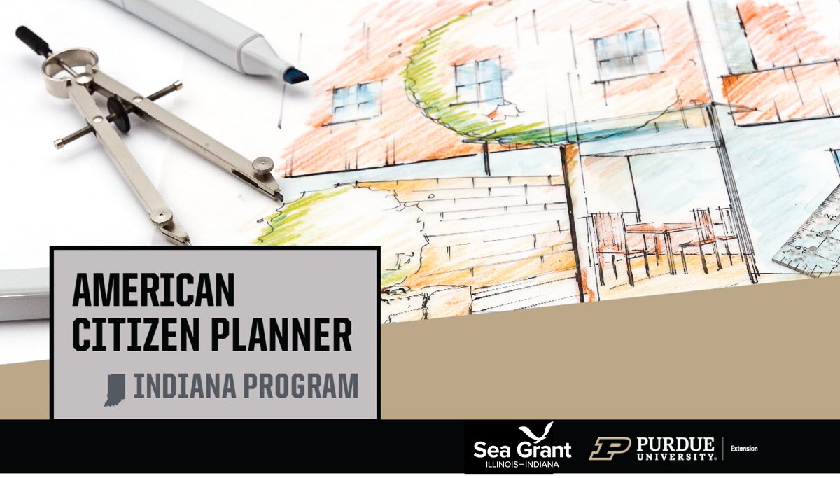 PurdueCDExt's tweet image. Support your community and become a Master Citizen Planner! The Fall 2024 registration for the American Citizen Planner–Indiana is open: bit.ly/48V5yD8
Registration link: lnkd.in/g8x-M3ub
#mastercitizenplannercertificate #PurdueExtension #cdext