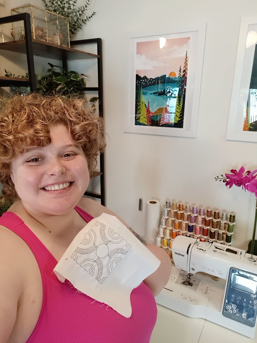 DigtheDoodad's tweet photo. The setup on my refurbished Brother SE630 was super intuitive! This is my first sewing machine but it makes me so excited to create, and I can't wait to start importing my own art and digital designs into my system!
#etsy #embroidery #brother https://t.co/cYH8GEoQUp