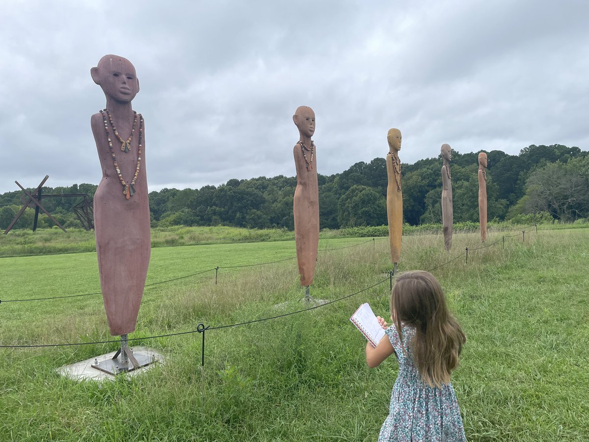 dbarman's tweet photo. The @ncartmuseum is a fabulous place for a #mathwalk even before they open - the outdoor areas and park are open! #mtbos #mathisfun #mathiseverywhere #iteachmath incl ‘Mirror Labyrinth NY’ by Jeppe Hein (2016) &amp; Thomas Sayre’s ‘Gyre’ (1999) (the iconic 3 rings on NCMA logo) https://t.co/mW6kfRnMi8