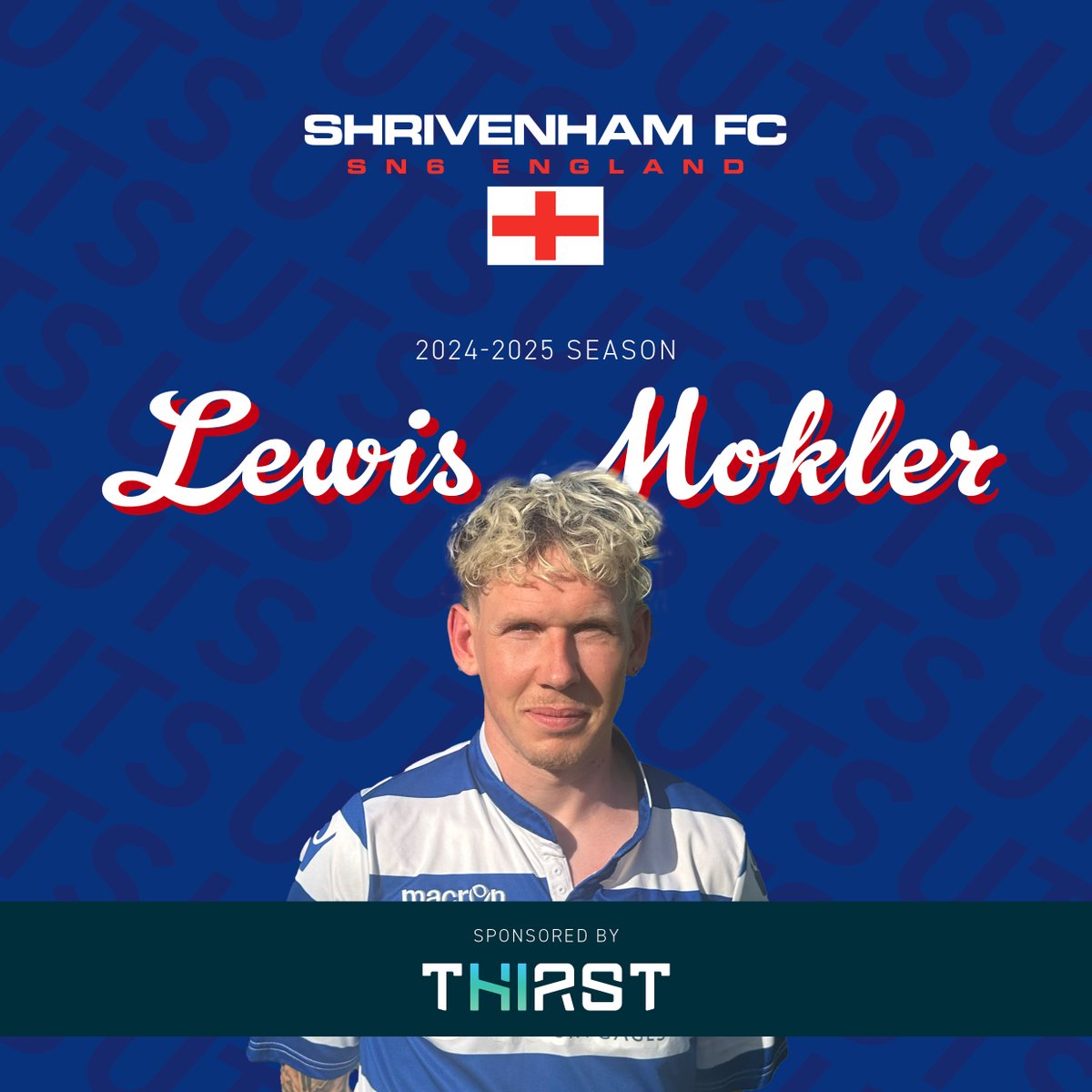 Shrivenham Development F.C (@fshrivenham) on Twitter photo Mr Speed or Name Drop 😂
🔵 <a href="/LewisMokler/">Lewis Mokler</a> ⚪️
New signing that joins us from <a href="/Wroughton_FC/">Wroughton FC</a>, wonderful left foot and loves to run, literally does it for fun. Please do not mention 'Venom'... long story.
Welcome to the club Mr Speed or Name Drop 😂
🔵 <a href="/LewisMokler/">Lewis Mokler</a> ⚪️
New signing that joins us from <a href="/Wroughton_FC/">Wroughton FC</a>, wonderful left foot and loves to run, literally does it for fun. Please do not mention 'Venom'... long story.
Welcome to the club