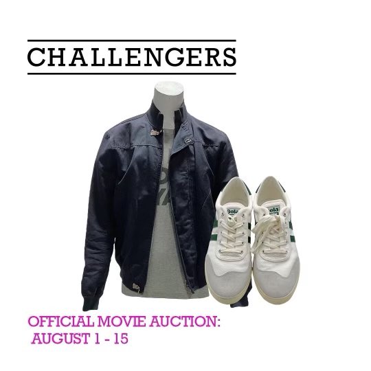 vipfanauctions's tweet photo. Bid Now!
LOT #9: CHALLENGERS PATRICK SCREEN WORN JACKET, I TOLD YA SHIRT & SNEAKERS CH 16 SC 63 – 65
Challengers Now Available on Digital.
https://t.co/PyCwGYU2Ap
#challengersmovie #itoldyashirt #screenused #bidnow https://t.co/ExFRx1Zwvq