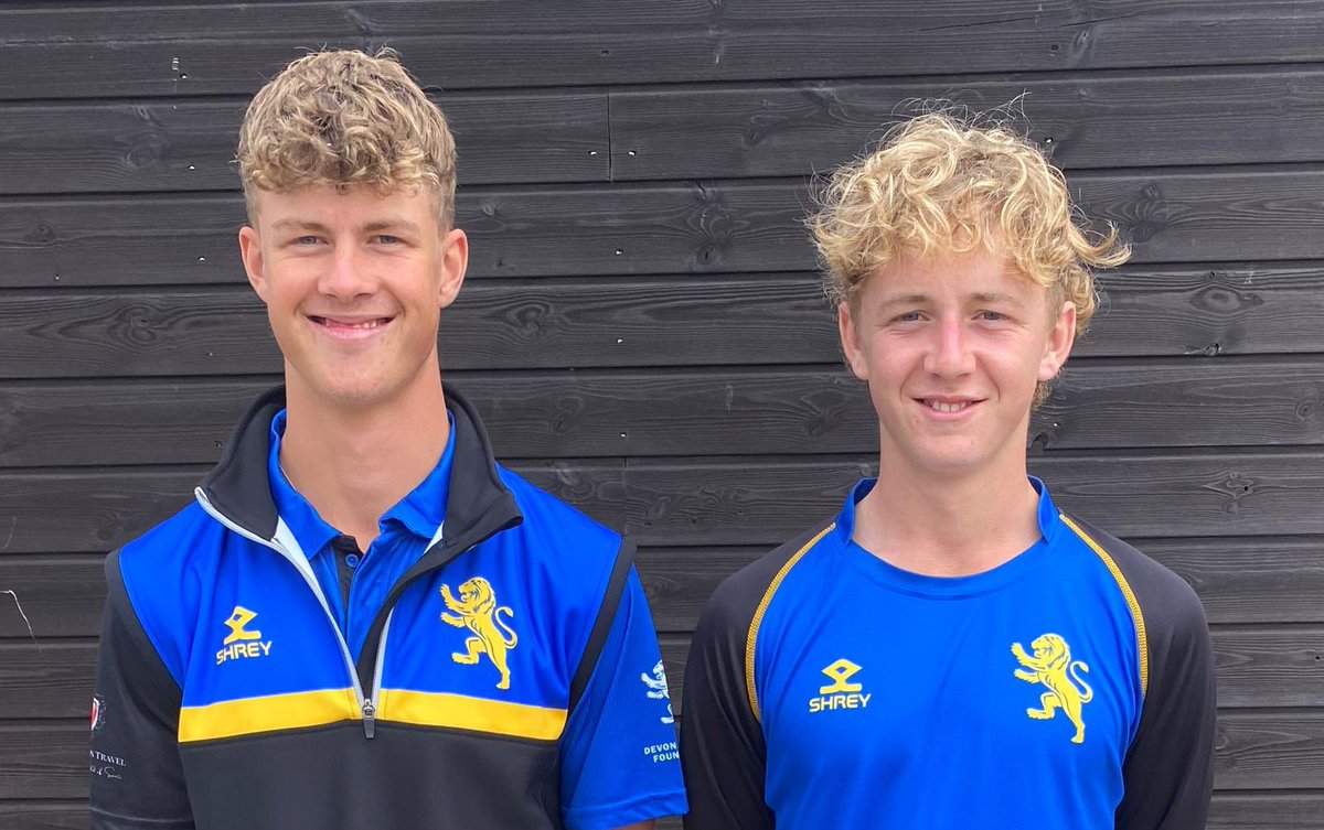 MountKellySport's tweet photo. Great to see so many of the @Mount_Kelly pupils involved in county cricket at all ages this Summer. This week Samuel B &amp; Harry W are both representing @DevonCricket U18’s v @Oxoncb #MKSport https://t.co/gihW1RPX1r