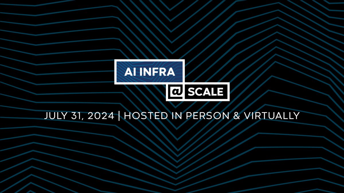 fb_engineering's tweet image. AI Infra @ Scale 2024 starts now!

Tune in to the livestream!

Join engineers from Meta as they discuss building the infrastructure to support #Llama3, #opensource hardware, and Meta’s efforts to build custom silicon for AI workloads.
atscaleconference.com/events/ai-infr…