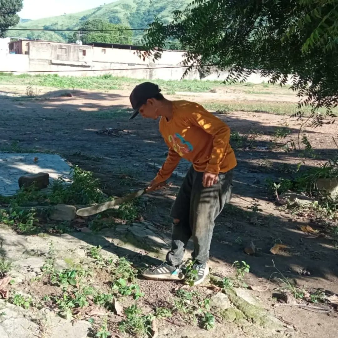📢 #7Ago / Desmalezamiento limpieza parcelamiento 21 sector Macaro, gracias al Pdte <a href="/NicolasMaduro/">Nicolás Maduro</a> y la Alcaldesa <a href="/johanitakenpo/">Joana Sánchez</a> , Trabajando en Paz y 🕊️ Tranquilidad #JusticiaSoberana 📜
<a href="/serpumarsm/">serpumarsm</a> @_Vpsops <a href="/MinecOficial/">MinecOficial</a>