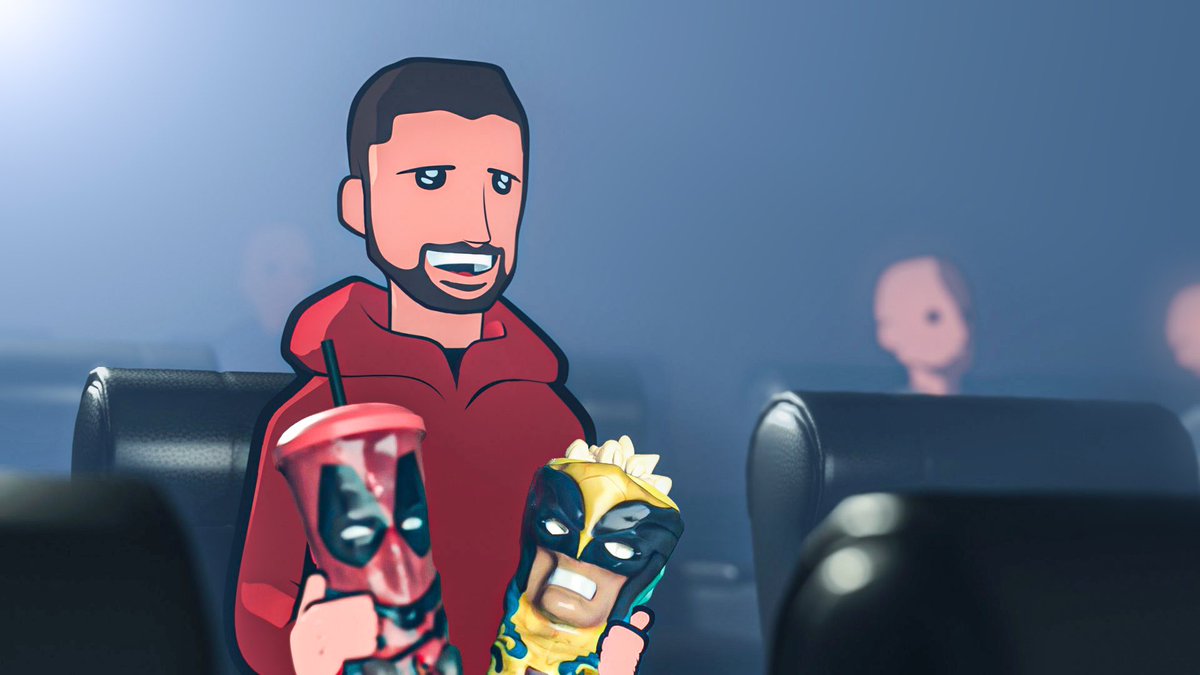 lugan3d's tweet photo. This time I made a short animation. Enjoy 😂 https://t.co/Acs6BZuCY4 
#Deadpool #DeadpoolandWolverine #Wolverine #deadpooldance https://t.co/iyLulbFqtK