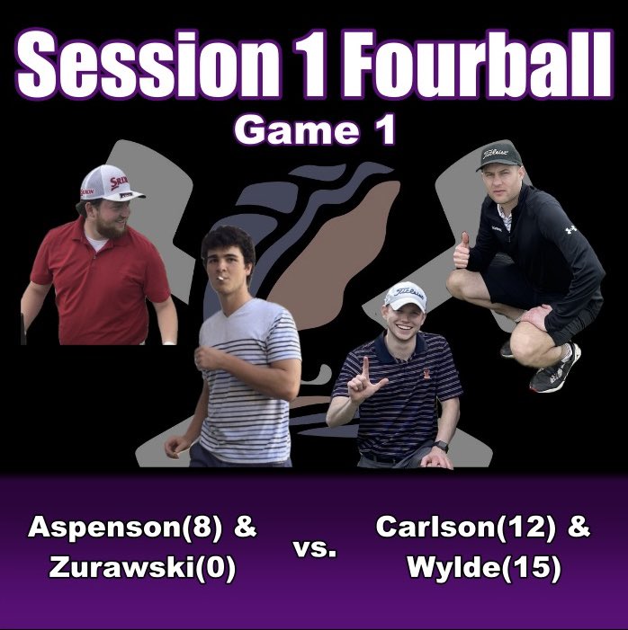 TheCHClassic's tweet photo. 🚨🚨The Matchups for Session 1 Fourball are in🚨🚨 https://t.co/vo4opWqotA