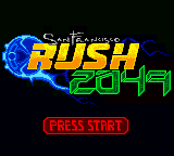 ahl9's tweet image. San Francisco Rush 2049 - 🇺🇸 August 7, 2000 🎂🎂🎂🎂🎂 - Handheld Games/Midway Games #NintendoGameBoyColor #HappyBirthday