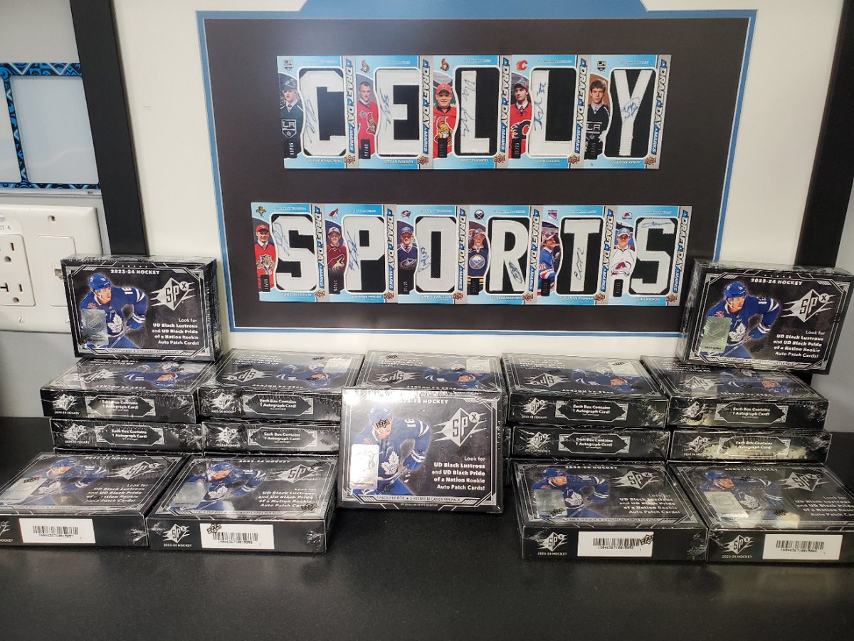 HAPPY HOCKEY RELEASE DAY!

2023-24 SPX Hobby Box

Available now!

cellysports.com
#131 5330 72 AVE SE, CALGARY ALBERTA
