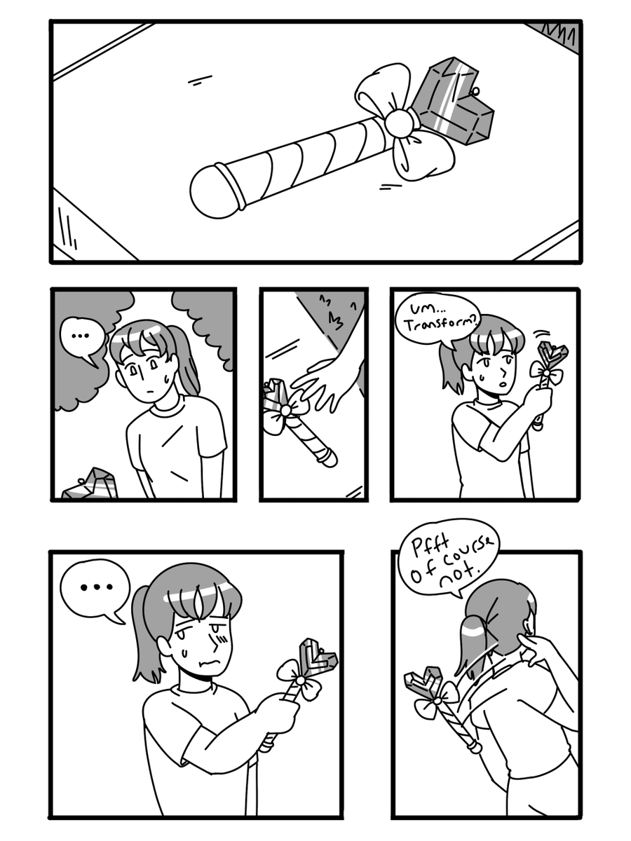 perryseity's tweet photo. my 2 page magical girl comic for the comics accountability club quarterly! this came out a bit ago, but i forgot to post it until now. https://t.co/QOpv3muVEa