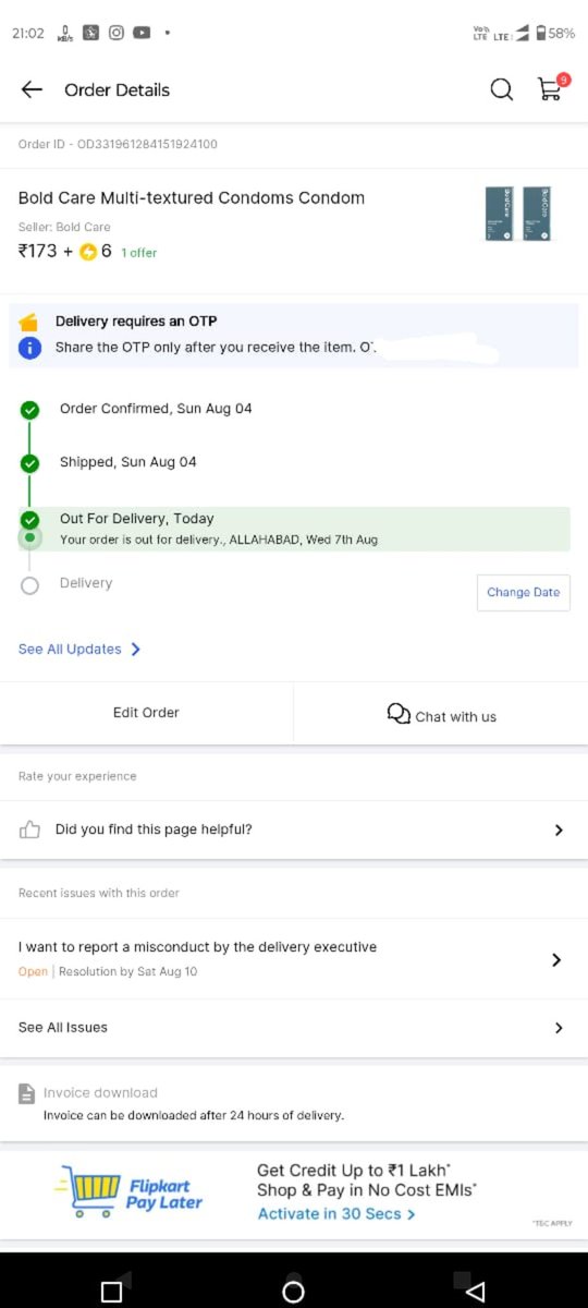 AnilKumar761149's tweet photo. @flipkartsupport @Flipkart @YouTube @facebook You people should know that on placing any order on Flipkart, the delivery boy is not even delivering the goods at home. He is cancelling the order. Even the customer care is not helping, please help me! https://t.co/jEDD0Ytizm