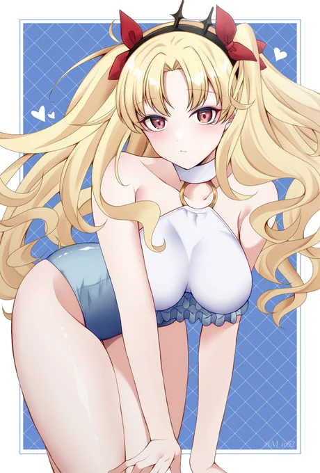 °✧₊.⋆˚。.𖤐˚。⋆.₊✧水着エレちゃん✧₊.⋆˚。.𖤐˚。⋆.₊✧°  #FGO #FGO9周年 