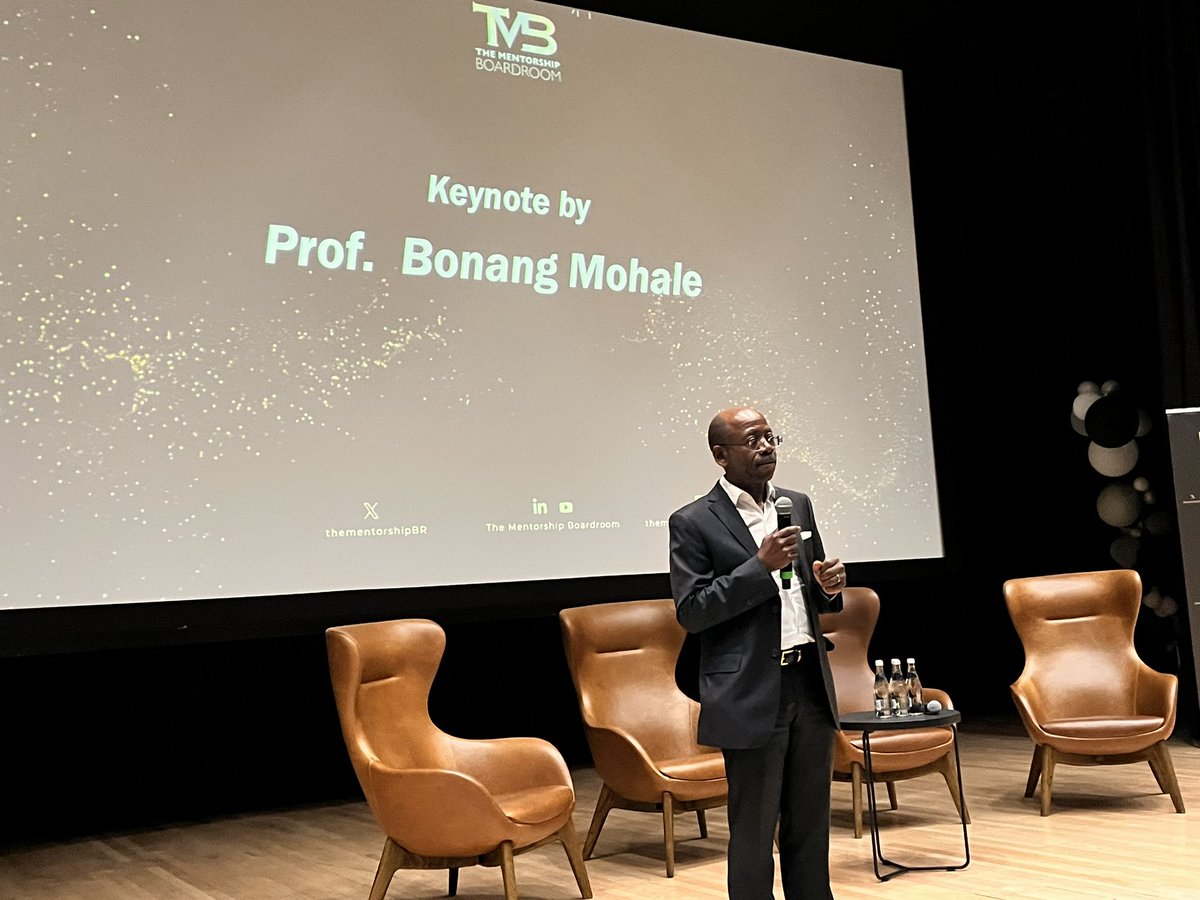 “The is no nobility in being poor”

- Bonang Mohale
