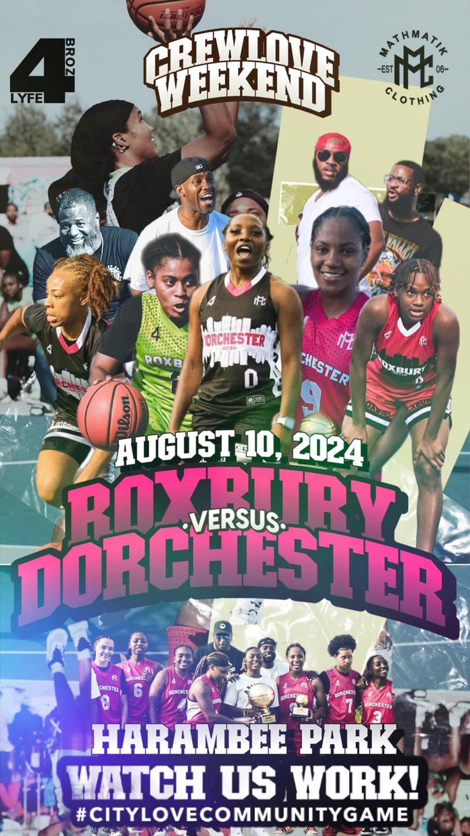 chocolatejesu16's tweet photo. There is no #CREWLOVEWEEKEND…

Without the LADIES!

#SPREADLOVE
#CREWLOVEWEEKEND
#ROXBURYvsDORCHESTER

#MMC #B4L #CREWLOVE https://t.co/XjkbWlfYUk