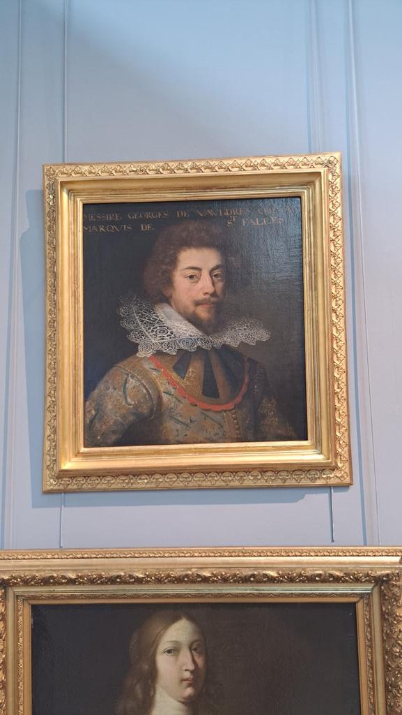 ThsMorel's tweet photo. Cette "Catherine de Nogaret" désormais identifiée grâce à un portrait similaire conservé au château d'Eu, a trouvé sa place au musée de Troyes face à l'un de ses contemporains, lui aussi fait pour une "galerie d'illustres". Elle remplace un chef-d'œuvre déplacé ailleurs 👀 https://t.co/TK2GBR8LAq