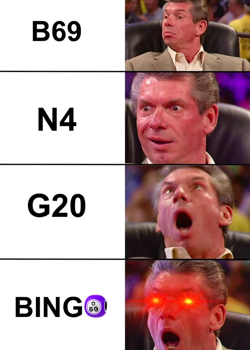 B69 . . . N4 . . . G20 . . . $BINGO