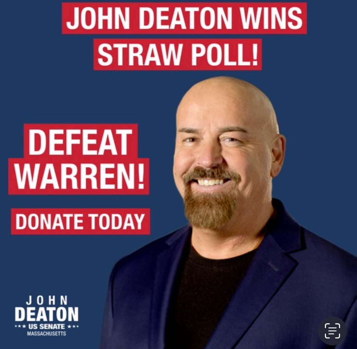 Thank you to everyone who came out to vote for me in the Norfolk County GOP Straw Poll. I was truly humbled to receive more than 75% of the vote from hundreds of Republicans who said I am the best candidate to defeat Elizabeth Warren. The momentum of our grassroots campaign to