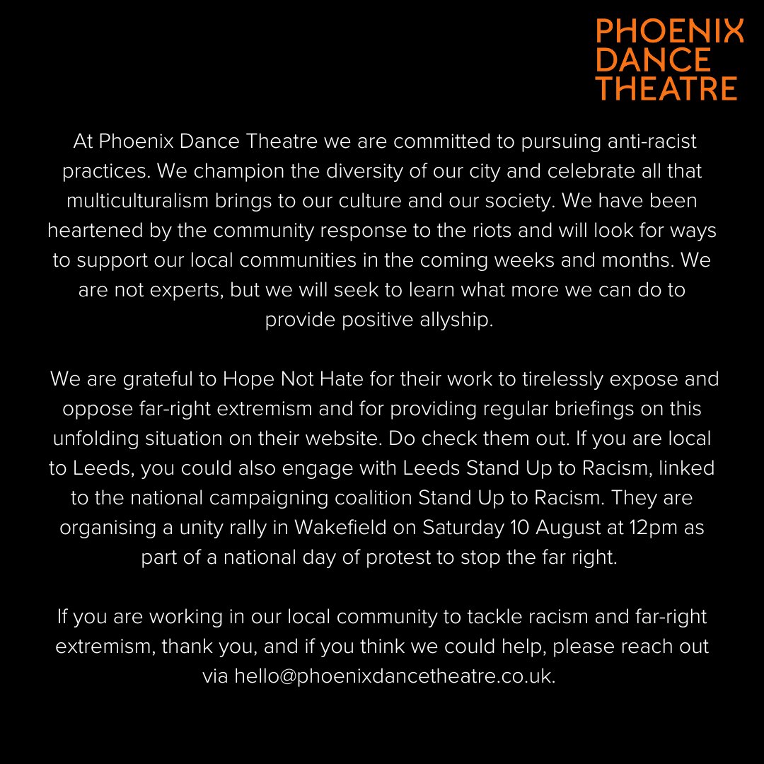 Phoenix Dance Theatre tweet media