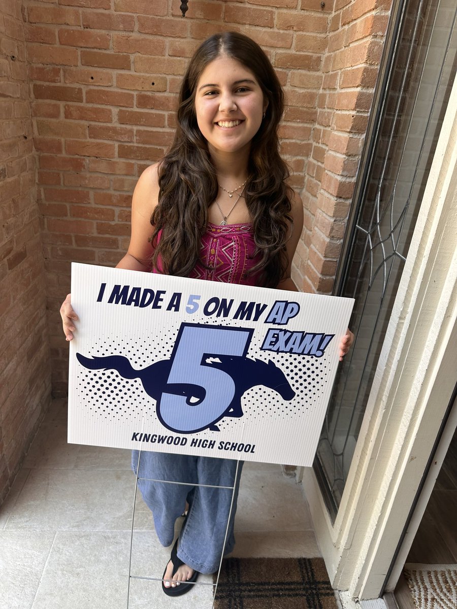 KHS_APDual's tweet image. Congratulations to these amazing students who scored a 5 on one or more AP exams last May! We are SO proud of you!
@HumbleISD_KHS @HumbleISD_ADV @HumbleISD @CollegeBoard
#KingwoodALLIN #hardwork #success