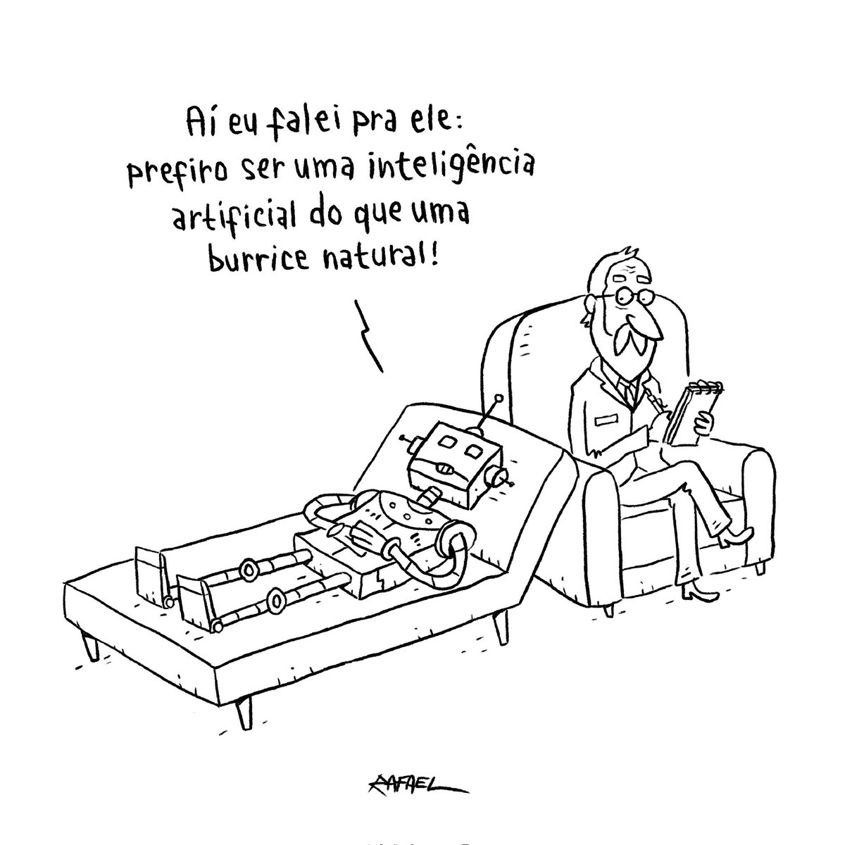 Cartum exclusivo sobre tecnologia para o site da Mobile Time