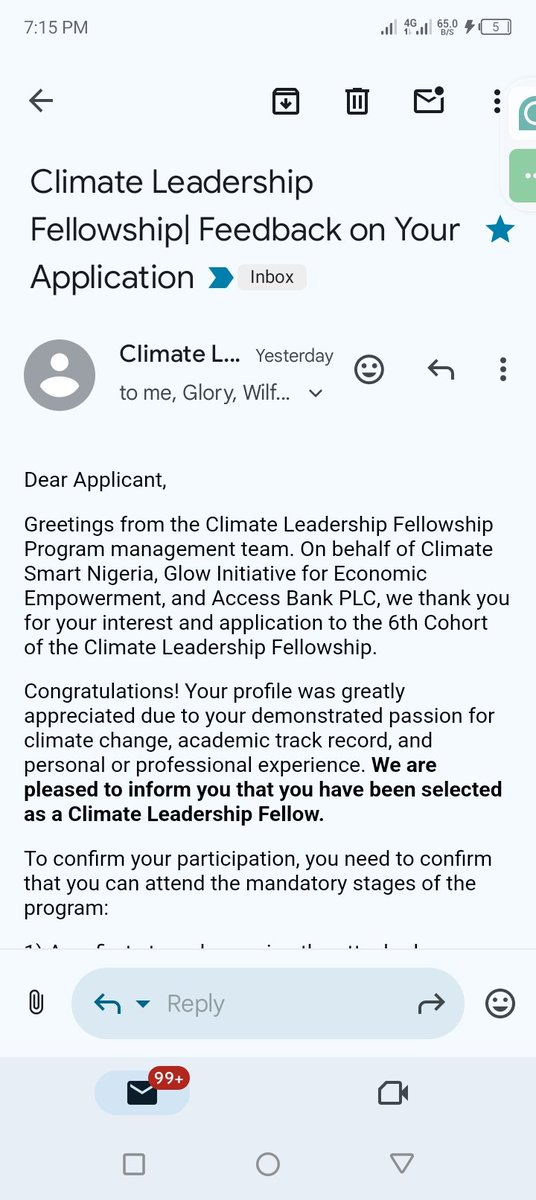 Alaoma123's tweet photo. Honored to be part of the [Fellowship Name] cohort! Working together towards a sustainable future.

#ClimateLeadership #EnergyLeaders #Sustainability #RenewableEnergy  #ClimateAction #Nigeria
#Fellowship https://t.co/sOnfKeR3O8