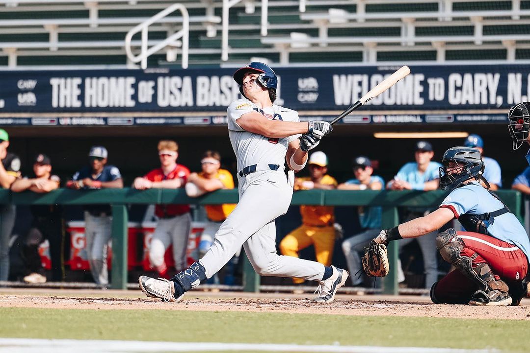 D1Baseball (@d1baseball) on Twitter photo "To top off his potential first-round hit/power package, <a href="/_henryford_9/">Henry Ford</a> has off-the-charts makeup and was a favorite of the USA CNT staff for these qualities."
See which other hitters stood out for the <a href="/USABaseballCNT/">USA Baseball CNT</a> Summer League Tour squad โคต๏ธ
๐ buff.ly/3WUwxeI "To top off his potential first-round hit/power package, <a href="/_henryford_9/">Henry Ford</a> has off-the-charts makeup and was a favorite of the USA CNT staff for these qualities."
See which other hitters stood out for the <a href="/USABaseballCNT/">USA Baseball CNT</a> Summer League Tour squad โคต๏ธ
๐ buff.ly/3WUwxeI