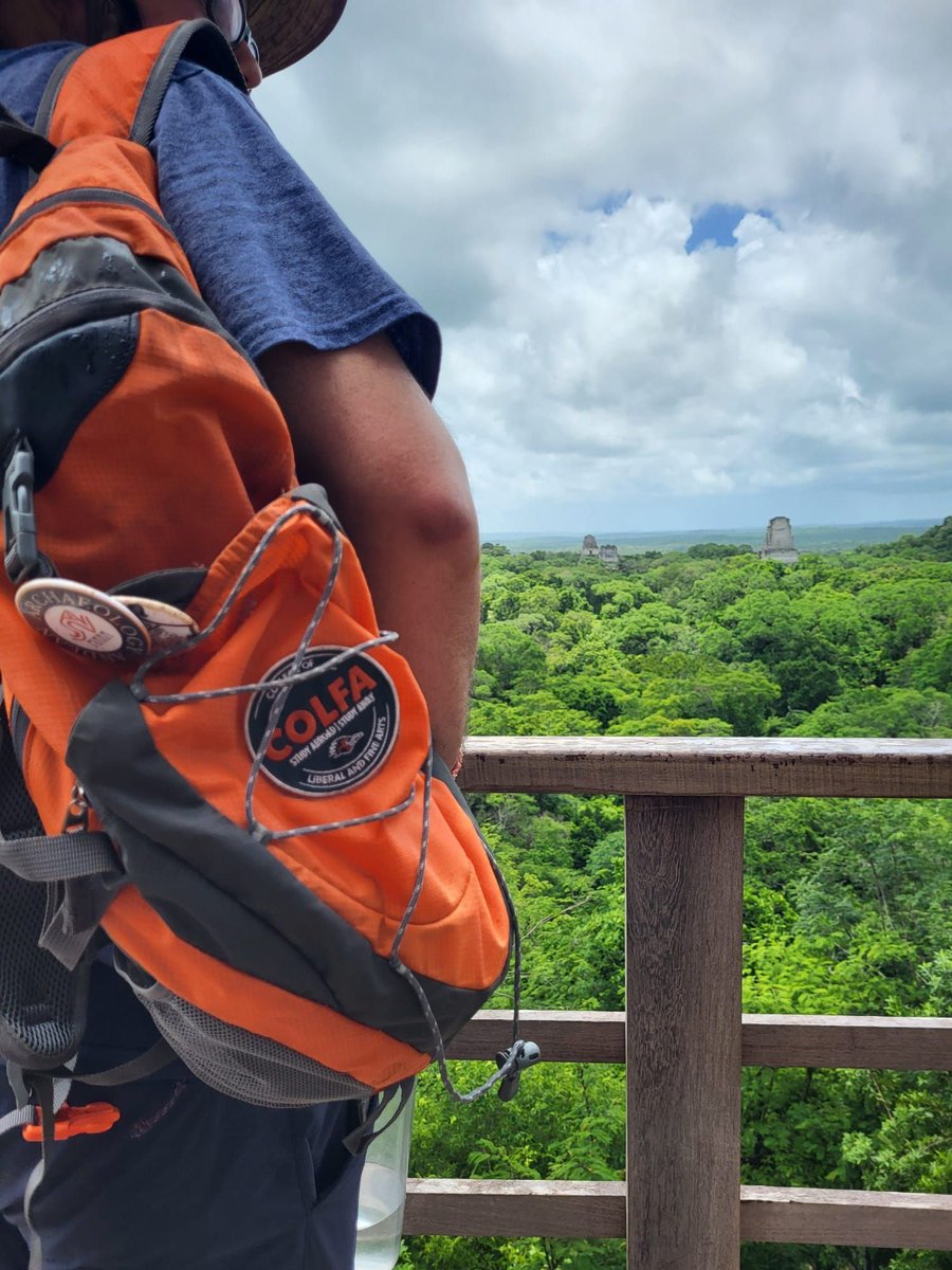 UTSACOLFA's tweet photo. It has been an incredible summer of Study Abroad at #UTSACOLFA and we are incredibly proud of our students who choose to explore the world! Here our field school in Belize took a trip to the ancient ruins at Tikal in Guatemala. #UTSA #utsastudyaboard https://t.co/qn8bGUSG0M
