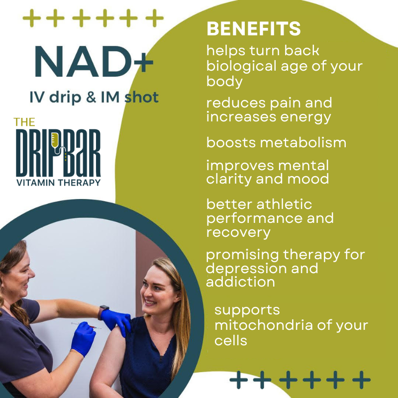 TheDRIPBaRLargo's tweet photo. Experience the transformative effects of NAD+ and turn back the clock on aging. This powerful therapy is designed to rejuvenate your body from within. Boosts energy levels, Enhances mental clarity, Supports cellular repair, Reduces signs of aging and Improves vitality. #NAD+ #IV https://t.co/MLWLMKuziD