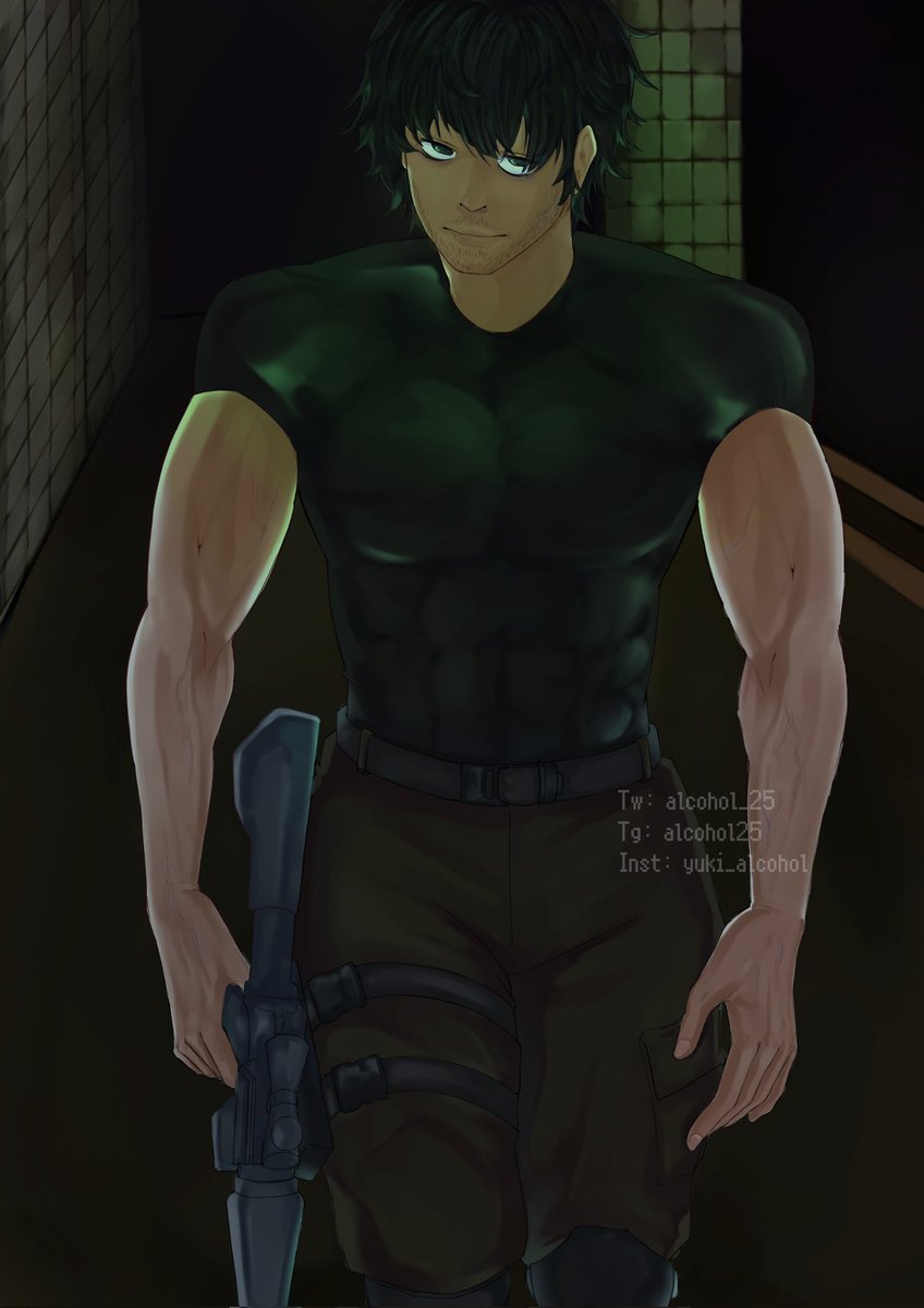 alcohol_25's tweet photo. My favorite character from part residentevil 3 (⁠ ⁠╹⁠▽⁠╹⁠ ⁠)
#residentevil #residentevil3 #residentevilart #residentevil3remake #CarlosOliveira 
#carlosoliveiraresidentevil #carlosoliveiraart #artua #украрт https://t.co/ML56NNALwO