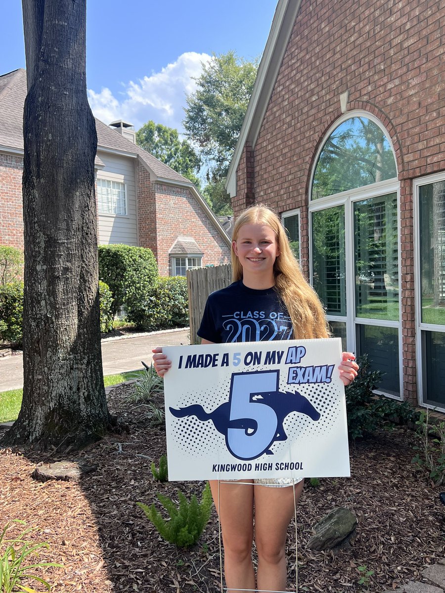 KHS_APDual's tweet image. Congratulations to these amazing students who scored a 5 on one or more AP exams last May! We are SO proud of you!
@HumbleISD_KHS @HumbleISD_ADV @HumbleISD @CollegeBoard
#KingwoodALLIN #hardwork #success