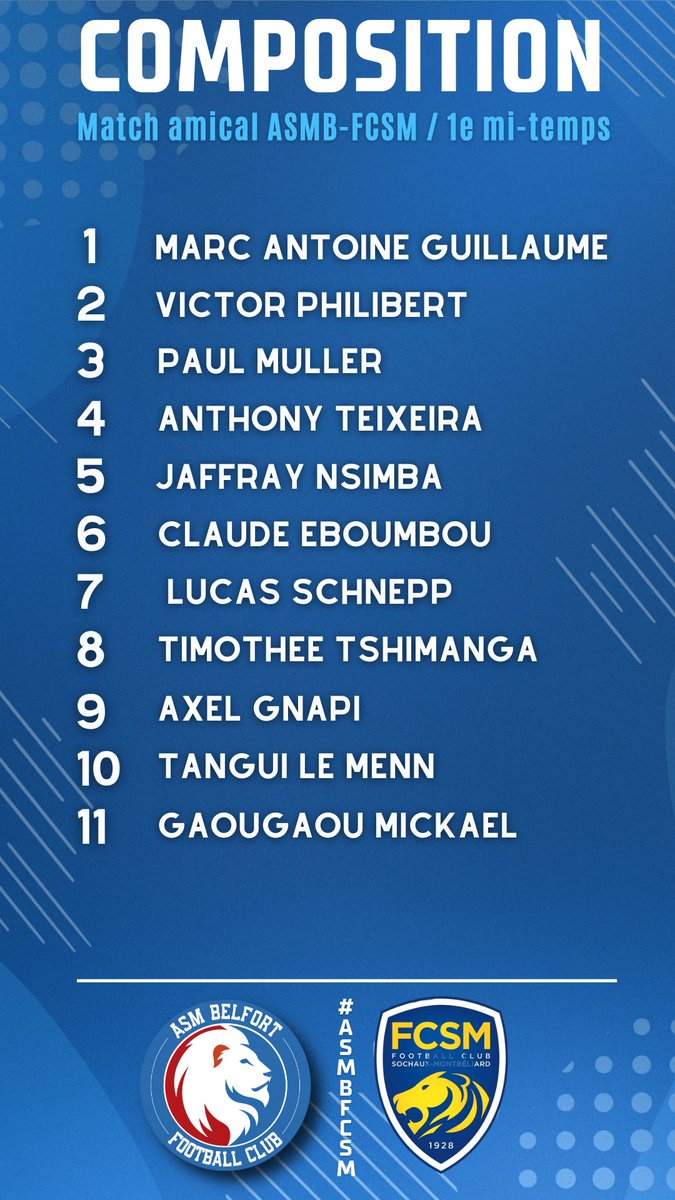 ASM Belfort FC tweet media