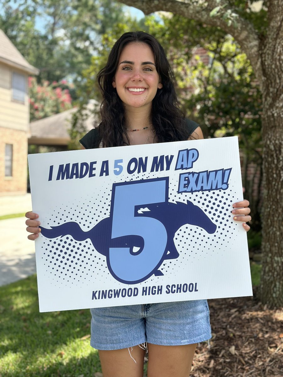 KHS_APDual's tweet image. Congratulations to these amazing students who scored a 5 on one or more AP exams last May! We are SO proud of you!
@HumbleISD_KHS @HumbleISD_ADV @HumbleISD @CollegeBoard
#KingwoodALLIN #hardwork #success