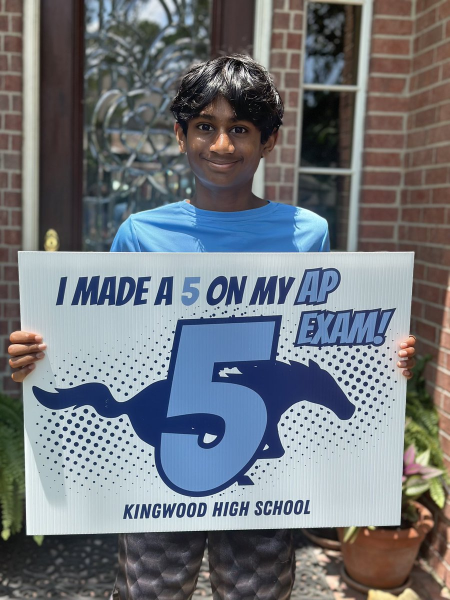 KHS_APDual's tweet image. Congratulations to these amazing students who scored a 5 on one or more AP exams last May! We are SO proud of you!
@HumbleISD_KHS @HumbleISD_ADV @HumbleISD @CollegeBoard
#KingwoodALLIN #hardwork #success