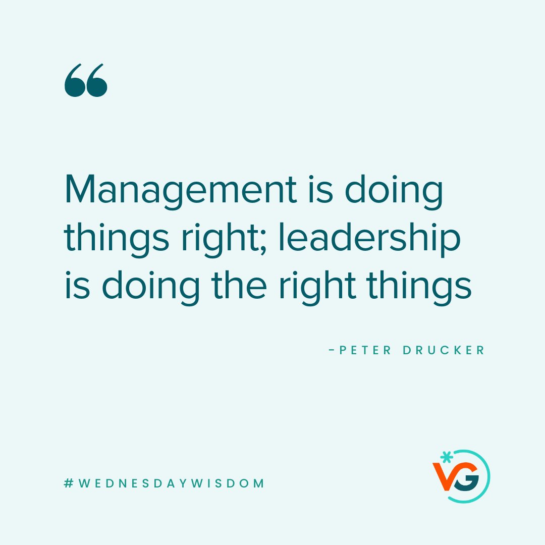 "Balancing management and leadership can be streamlined with the right help. Are you supported enough to focus on doing the right things? 

#LeadershipVsManagement #EffectiveLeadership"