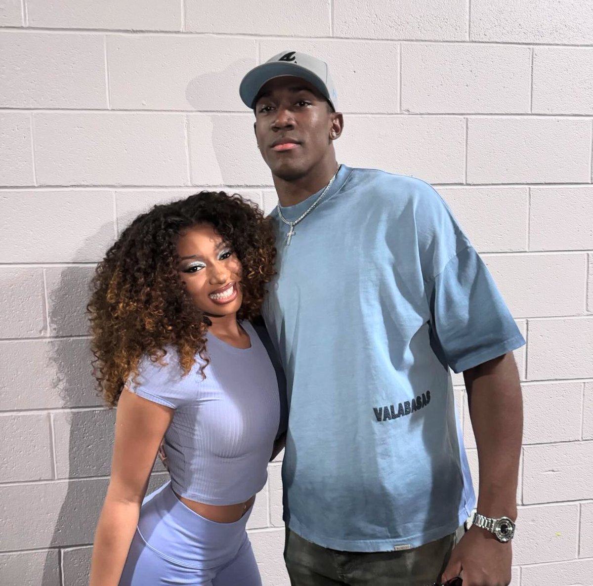 PopSpectator's tweet photo. Basketball player Trey Jemison shuts down Megan Thee Stallion dating rumors after his post with the rapper went viral: 

"Just a picture from the concert… that's it" https://t.co/hqcRWlO57d