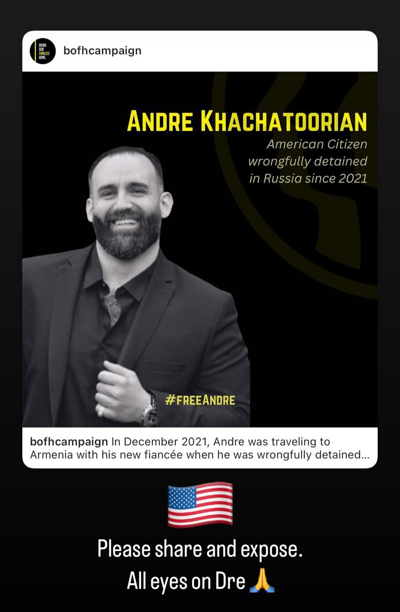 idc_aris's tweet photo. Please take a sec read my attached note to help put eyes on a US citizen still prisoned in Russia. Our family doesnt have fame or ties to media, and we need all the attention possible
@freeandrekhach @PashaButorin @HostageAid @BOFHcampaign @freepaulwhelan @SecBlinken @StateSPEHA https://t.co/eEMdbwpomK