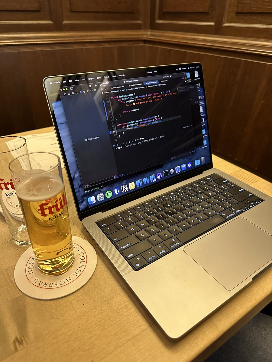 mikaela__caron's tweet image. My code should definitely compile now
🍻 @SwiftConf