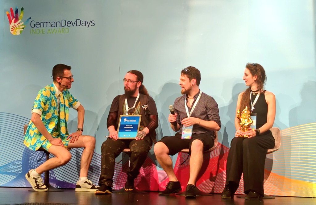GDD - GermanDevDays ๐ (@germandevdays) on Twitter photo Aller guten Dinge sind.. #4! Herzlichen Glรผckwunsch an den vierfachen Sieg <a href="/terrascapegame/">terrascapegame</a>!
๐ BESTES SPIEL
๐ถ BESTER KLANG
โจ BESTES AUSSEHEN
๐ฒ BESTE SPIELMECHANIK Aller guten Dinge sind.. #4! Herzlichen Glรผckwunsch an den vierfachen Sieg <a href="/terrascapegame/">terrascapegame</a>!
๐ BESTES SPIEL
๐ถ BESTER KLANG
โจ BESTES AUSSEHEN
๐ฒ BESTE SPIELMECHANIK