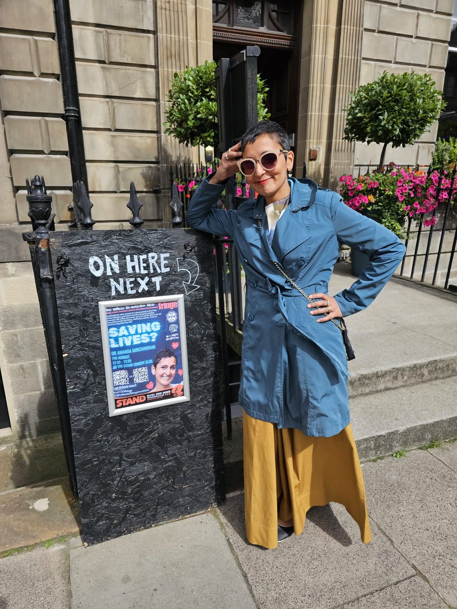 Ananda Mirchandani (@anandamirch) on Twitter photo What a day! Just finished my first ever <a href="/edfringe/">Edinburgh Festival Fringe</a> @CODIfringe performance. Brilliant questions from the audience and awesome support from <a href="/suziemo/">Susan Morrison</a>. Thanks to all for making this happen, such fun! <a href="/EdinUni_IRR/">Institute for Regeneration and Repair</a> What a day! Just finished my first ever <a href="/edfringe/">Edinburgh Festival Fringe</a> @CODIfringe performance. Brilliant questions from the audience and awesome support from <a href="/suziemo/">Susan Morrison</a>. Thanks to all for making this happen, such fun! <a href="/EdinUni_IRR/">Institute for Regeneration and Repair</a>