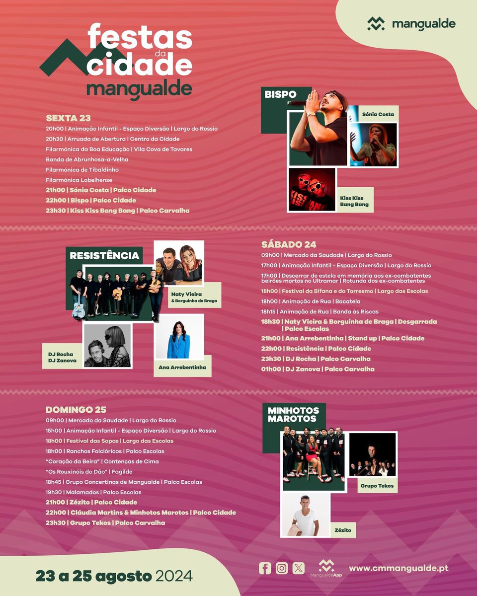 Estão a chegar as Festas da Cidade!