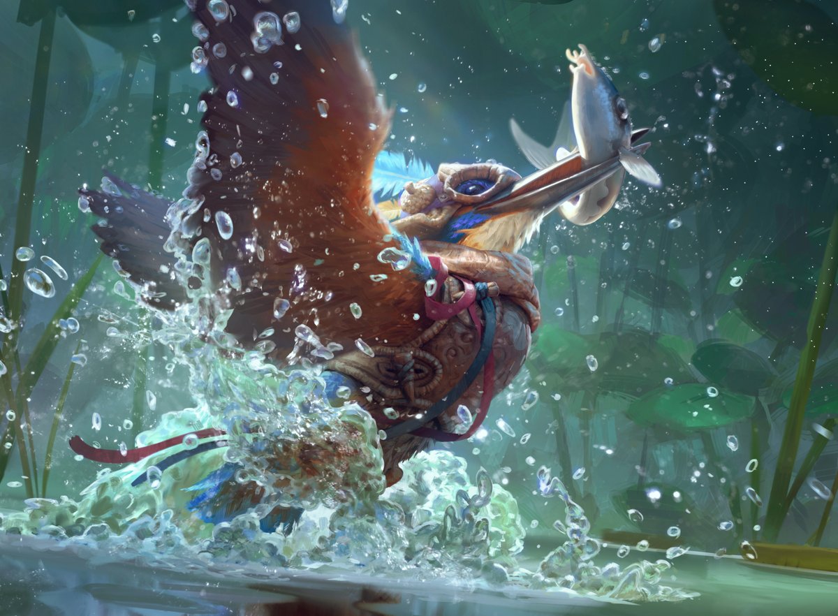 #MtG: #Bloomburrow
#Knightfisher
Art Direction: <a href="/ZackStella/">ZackStella</a>