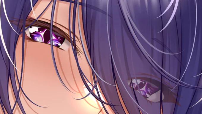 #このタグを見た人は自分の絵柄の目部分をみせる 