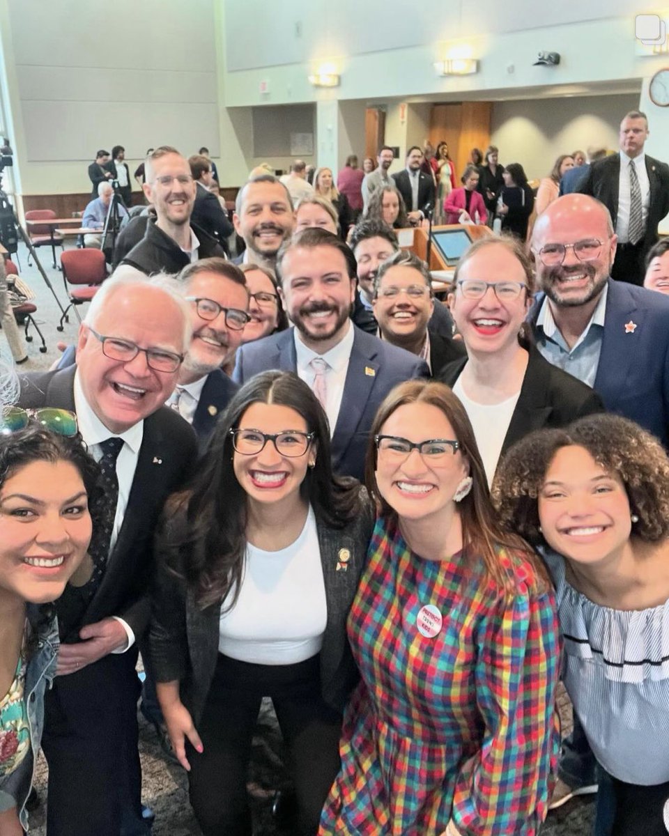 America’s dad is one of the recent Governors to sign a state-wide law protecting LGBTQ youth from “conversion therapy.” Thank you Governor Walz! (April 2023) <a href="/Tim_Walz/">Tim Walz</a> <a href="/TheBornPerfect/">Born Perfect</a>