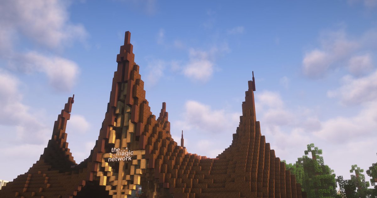 TMN_eu's tweet image. Welcome, to the world of wonders✨
#efteling #minecraft #themepark