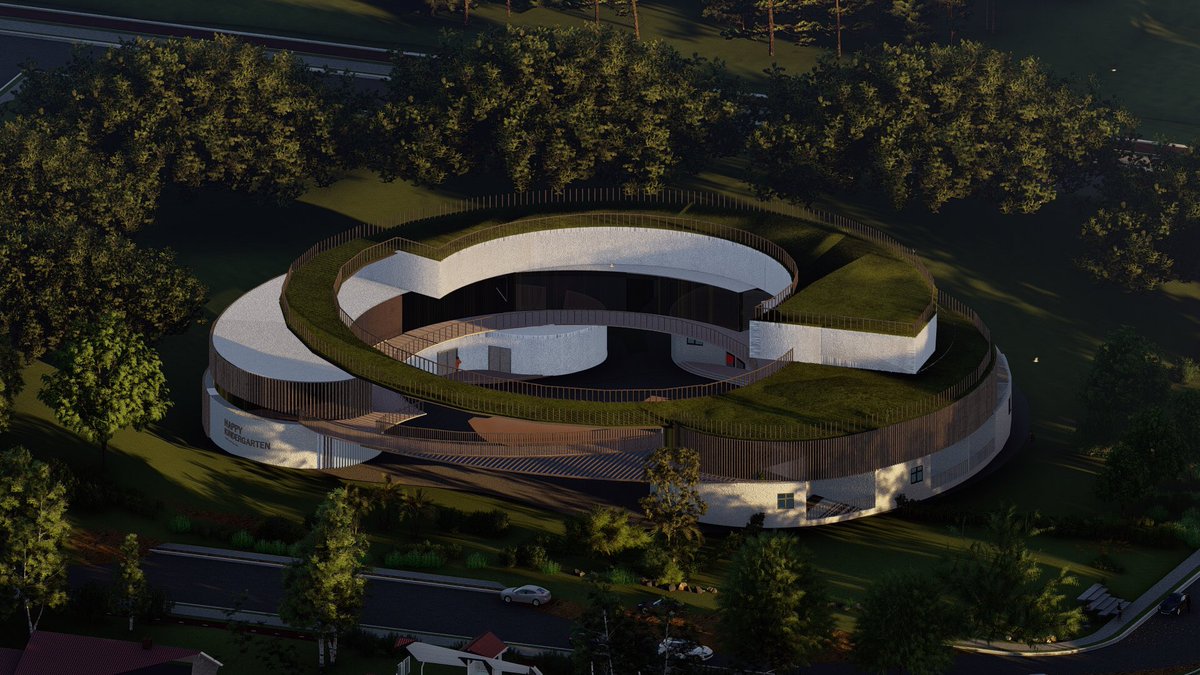 v_anhhg's tweet image. Happy kindergarten - Van Anh
#Architectstudent #architect #design #render #architecture