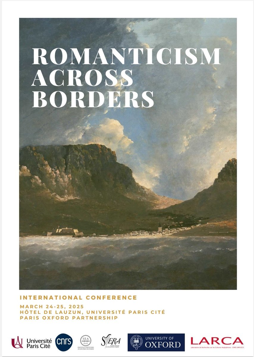 Romanticism Across Borders - Online seminar tweet media