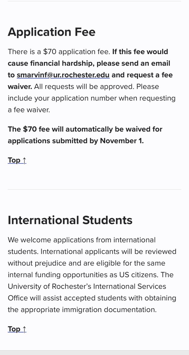 University of Rochester Biology department Application fee waiver

sas.rochester.edu/bio/graduate/a…